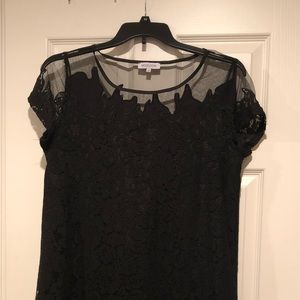 MissLook- Lace Cocktail Dress (Black)